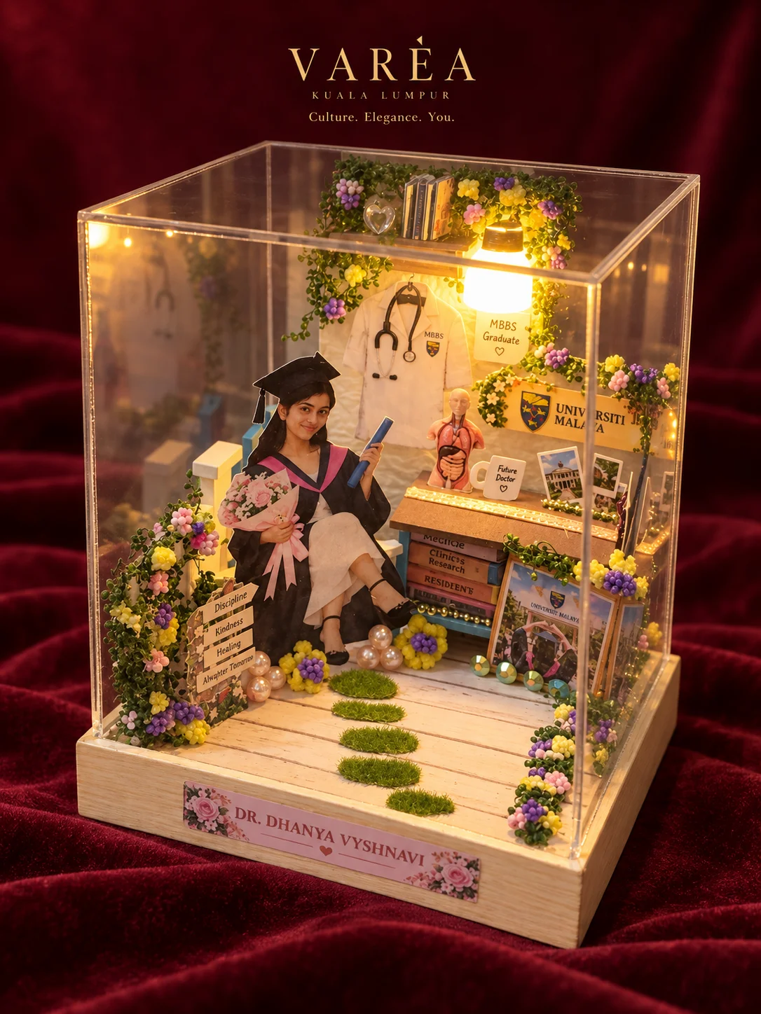 Personalised Miniature Acrylic Gift